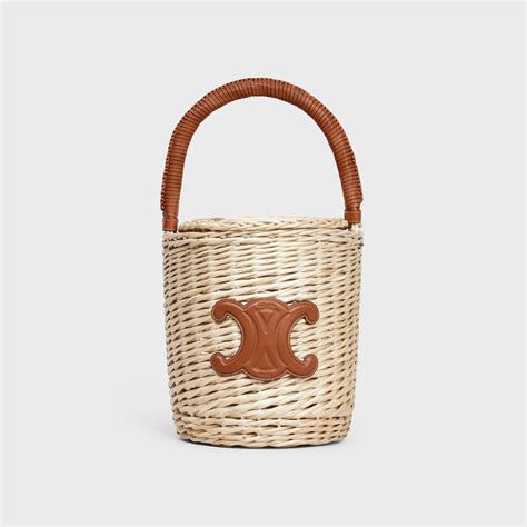 celine wicker baskets